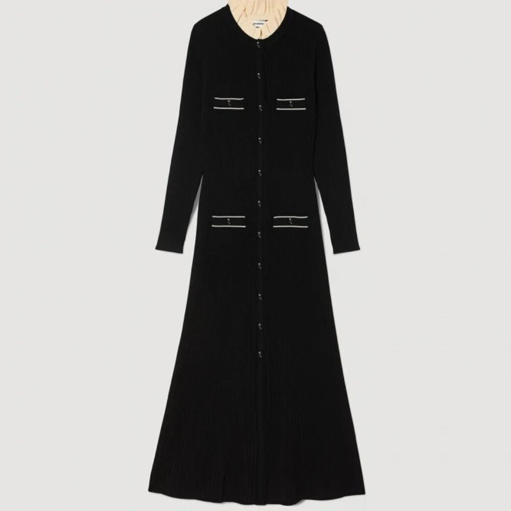 Sandro Odaya Maxi Dress- size 34 New